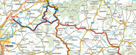 Info k tratím a nebezpečné úseky