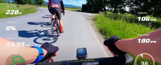 Video z krátké trasy