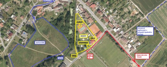 Zázemí a parkování